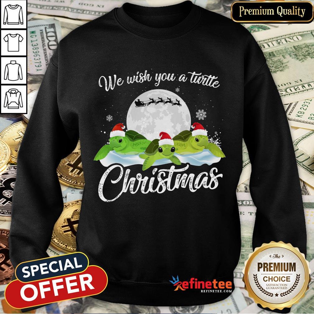 Awesome We Wish You A Turtle Christmas Shirt