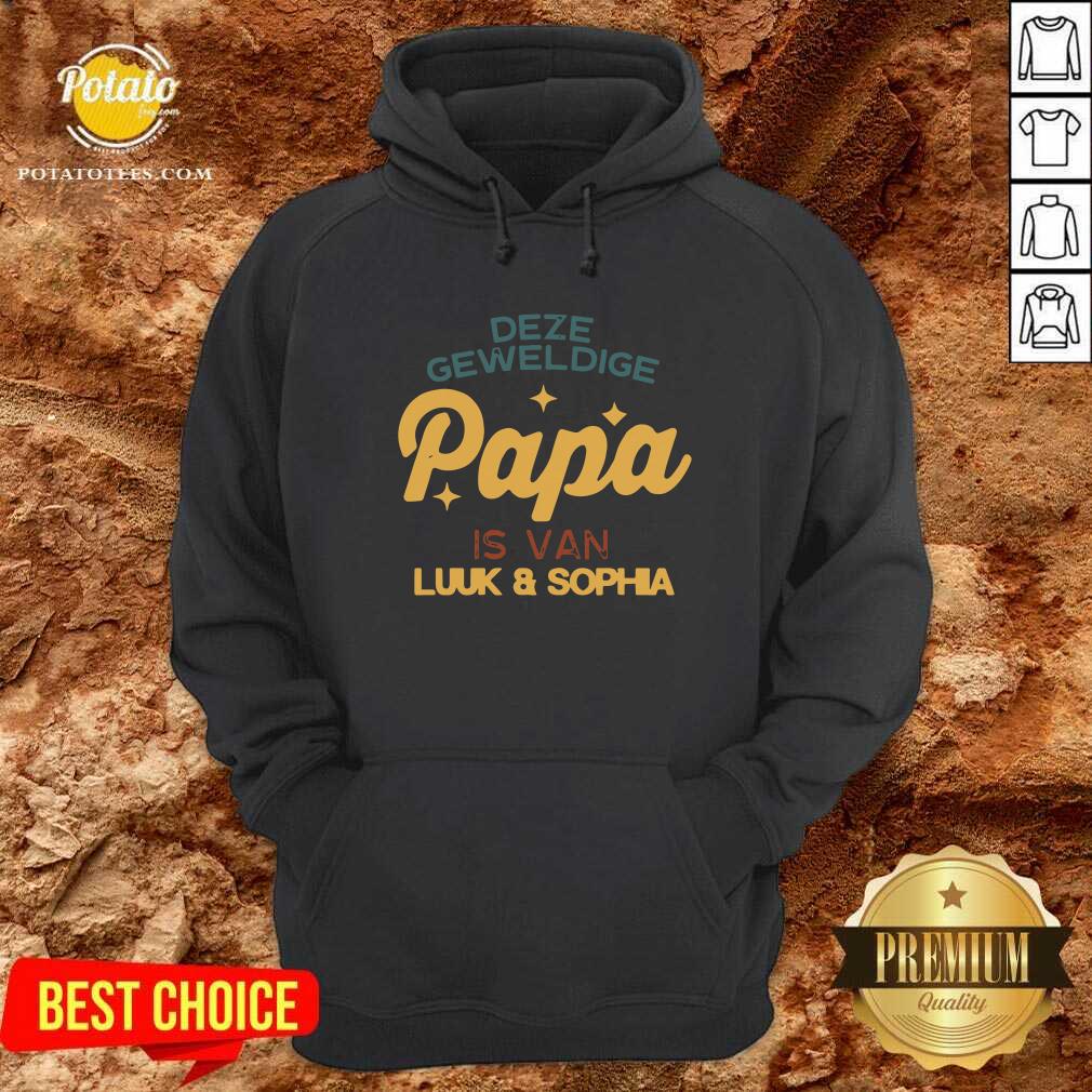 Deze Geweldige Papa Is Van Luuk And Sophia Shirt