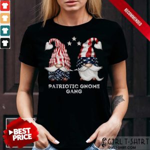 Patriotic Gnome Gang American Flag Shirt