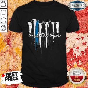 Beautiful Paws Cat Back The Blue Shirt