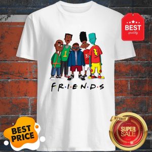 Official Friends We Are Black History Month Shirt