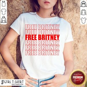 Cute Free Britney Red Shirt