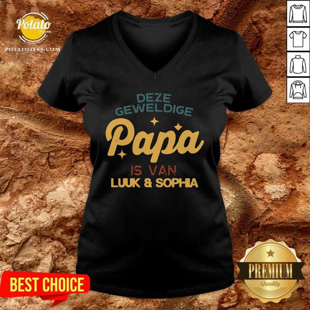 Deze Geweldige Papa Is Van Luuk And Sophia Shirt