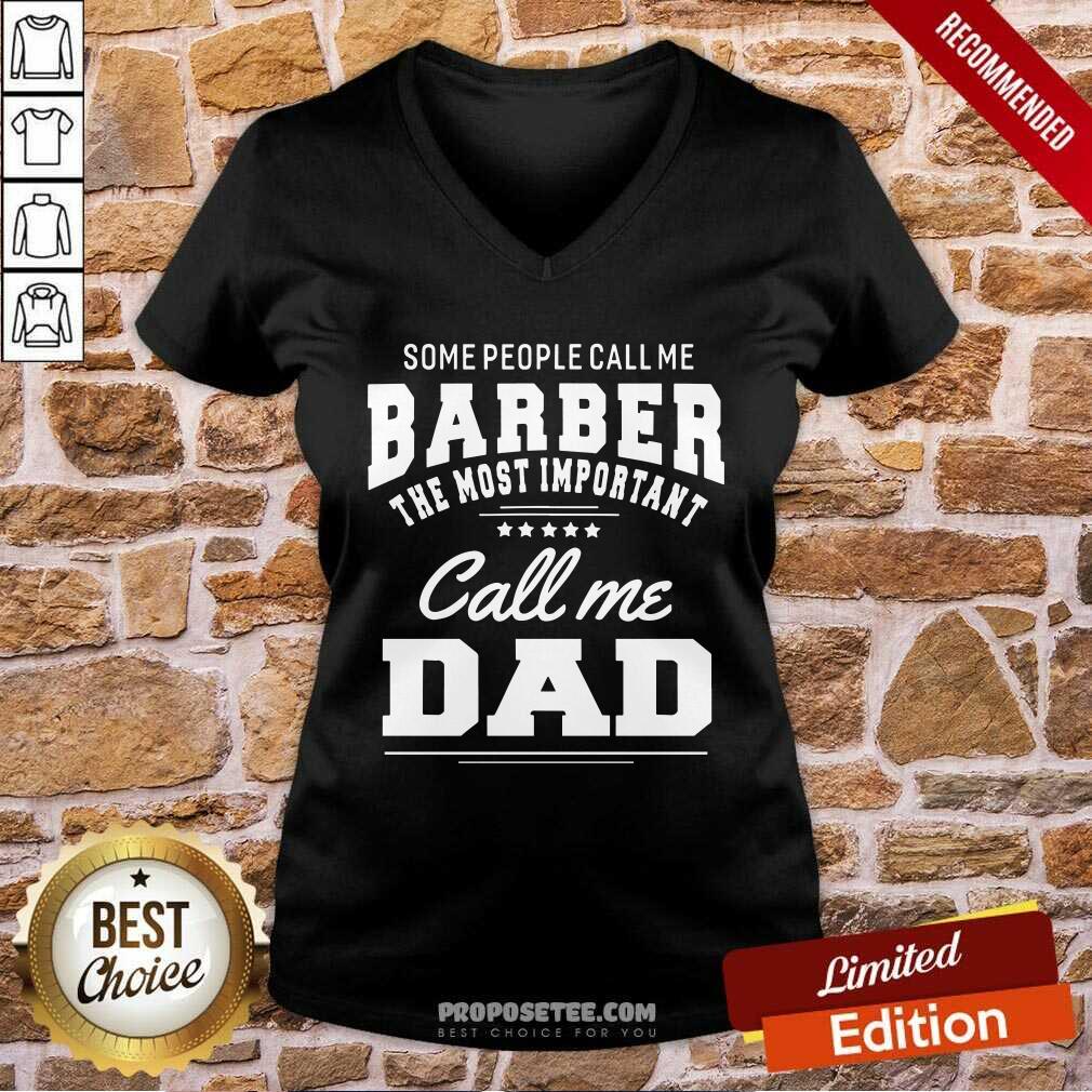 Barber Call Me Dad Shirt