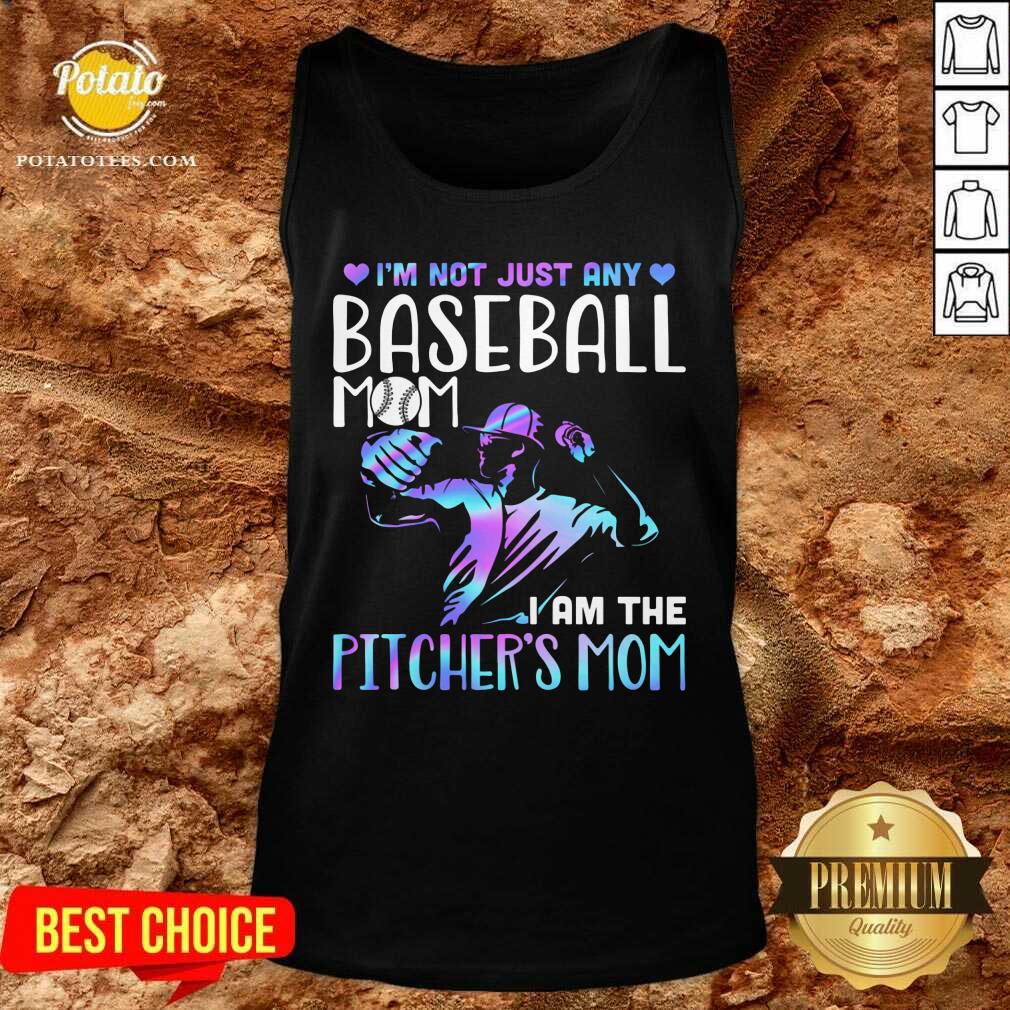 Baseball Mom I'm The Pitcher's Mom Shirt