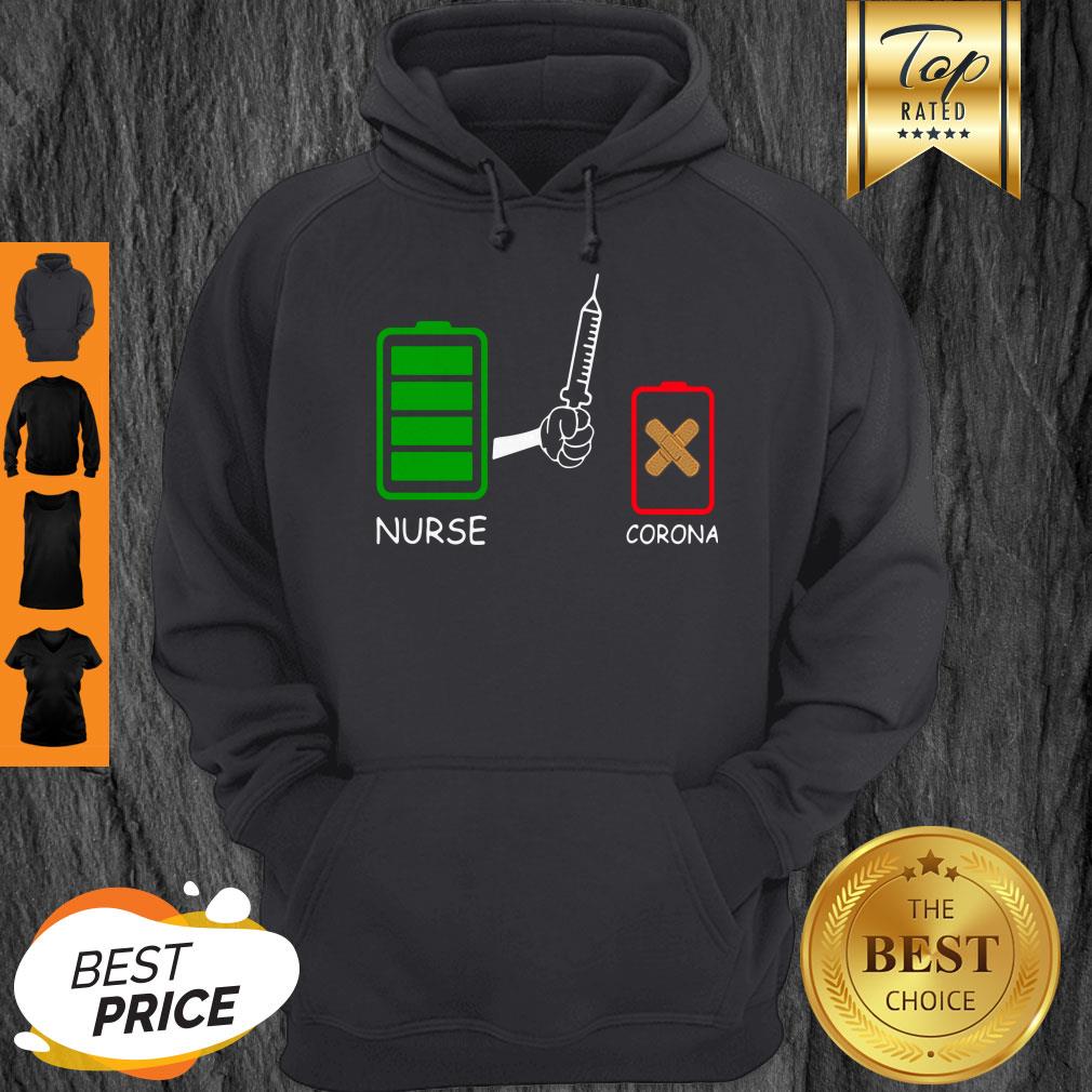 Battery Source Nurse And Coronavirus Covid-19 Shirt