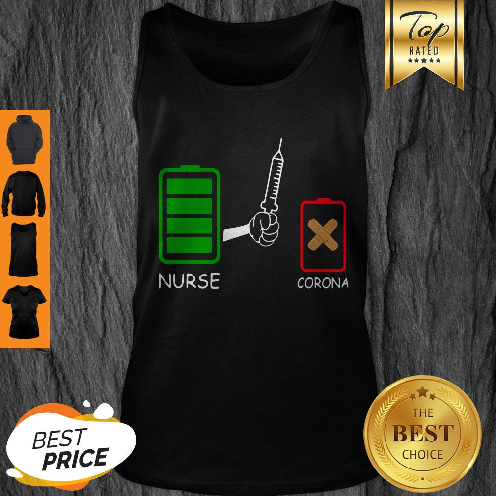 Battery Source Nurse And Coronavirus Covid-19 Shirt