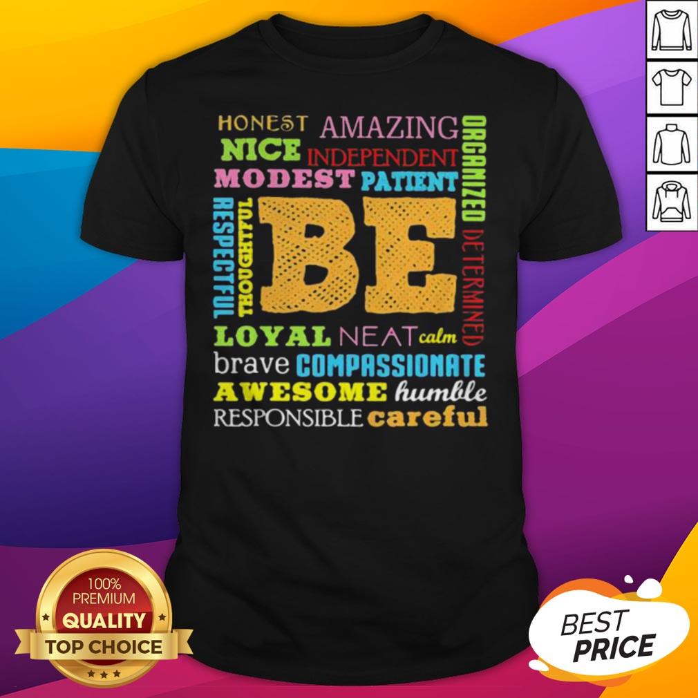 Be Awesome Word Cloud Growth Mindset Teacher Power Of Yet Shirt