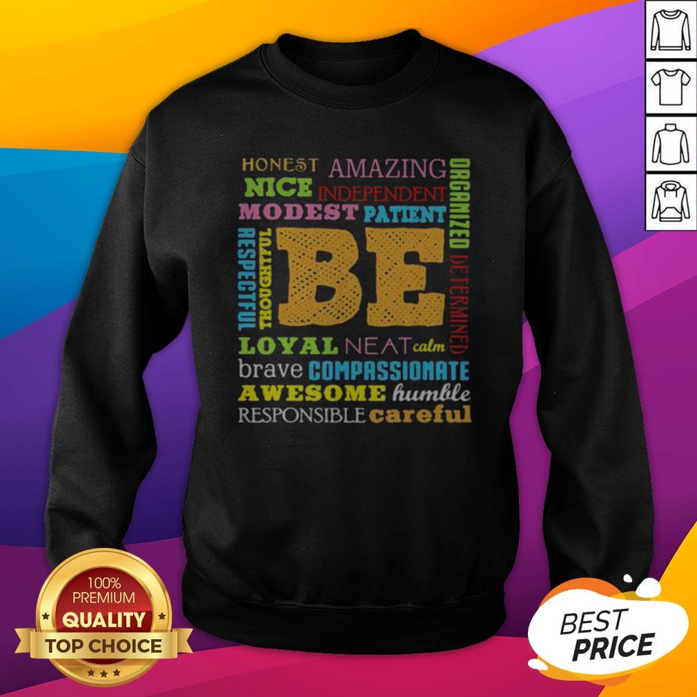 Be Awesome Word Cloud Growth Mindset Teacher Power Of Yet Shirt