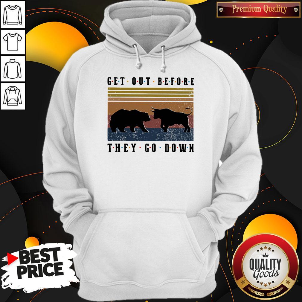 Bear And Buffalo Get Out Before They Go Down Vintage Shirt