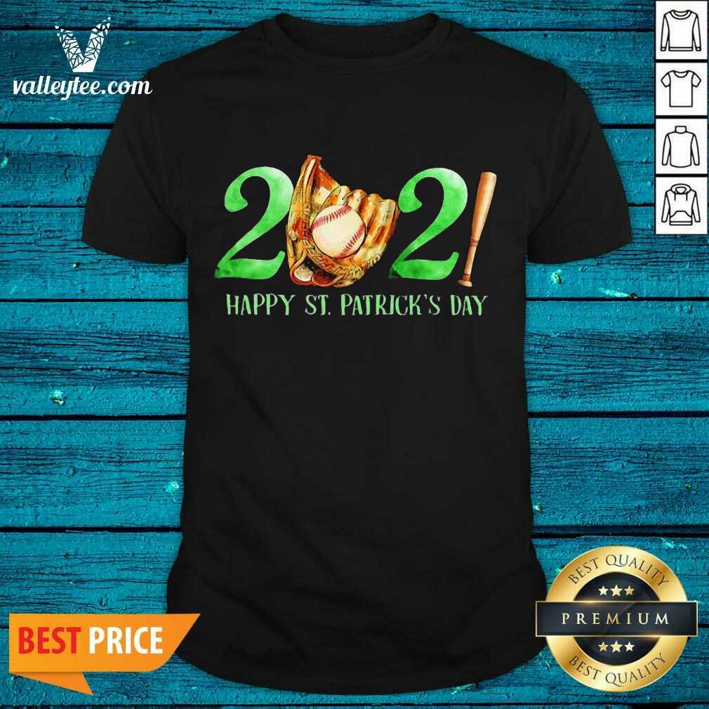 Beautiful 2021 Happy St Patricks Day Baseball Shirt