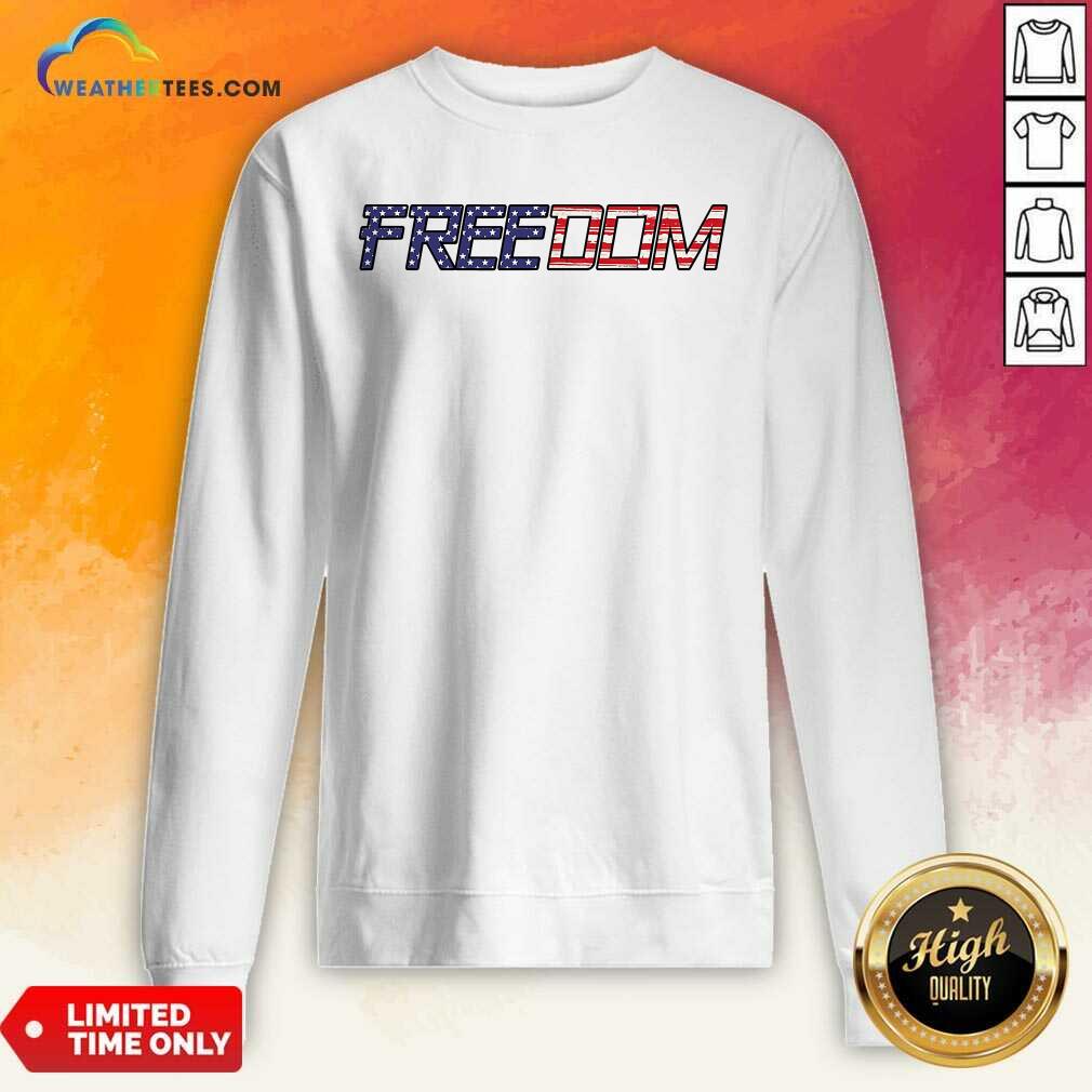 Beautiful American Flag Patriotic Freedom Shirt