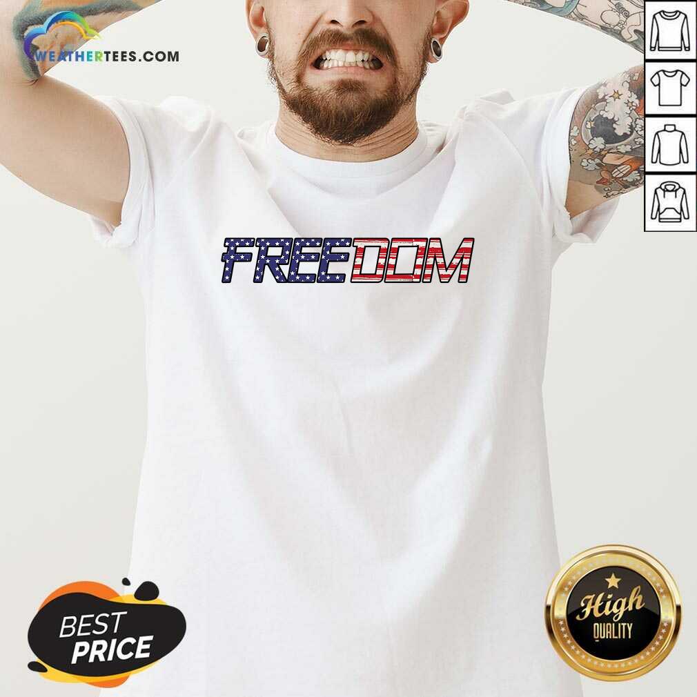 Beautiful American Flag Patriotic Freedom Shirt