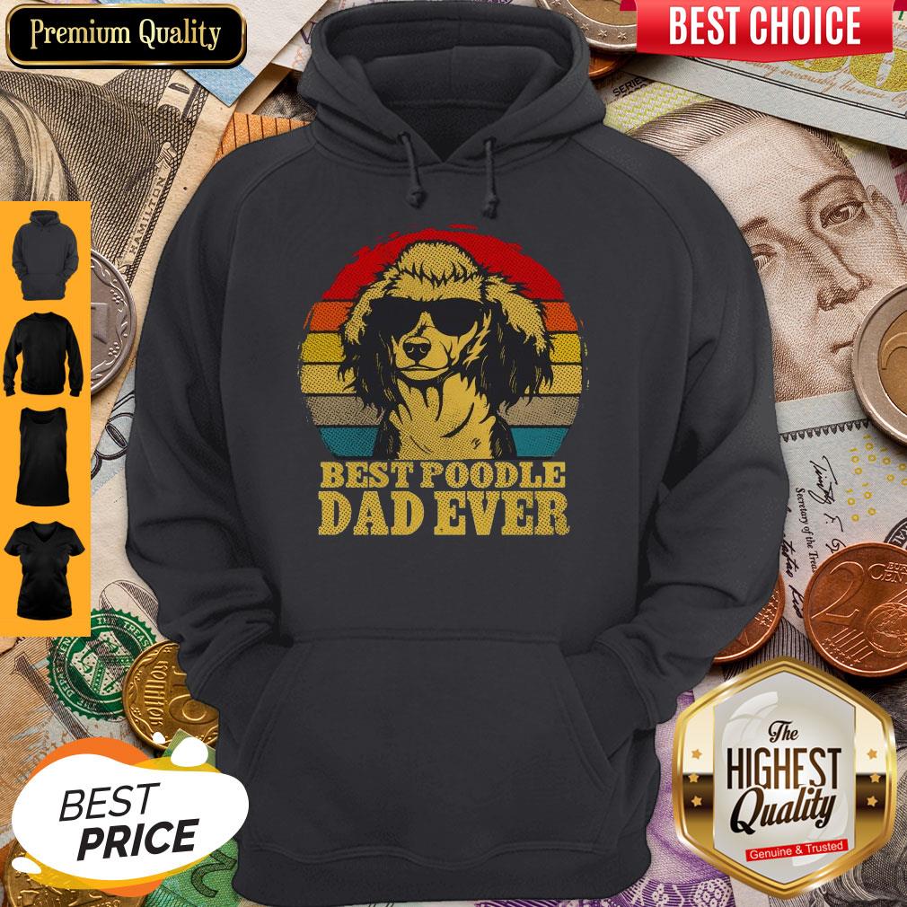 Beautiful Best Poodle Dad Ever Vintage Shirt