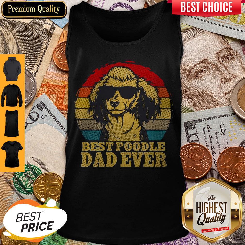 Beautiful Best Poodle Dad Ever Vintage Shirt