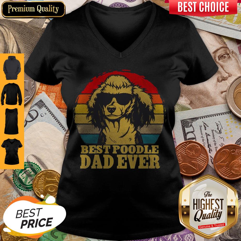Beautiful Best Poodle Dad Ever Vintage Shirt