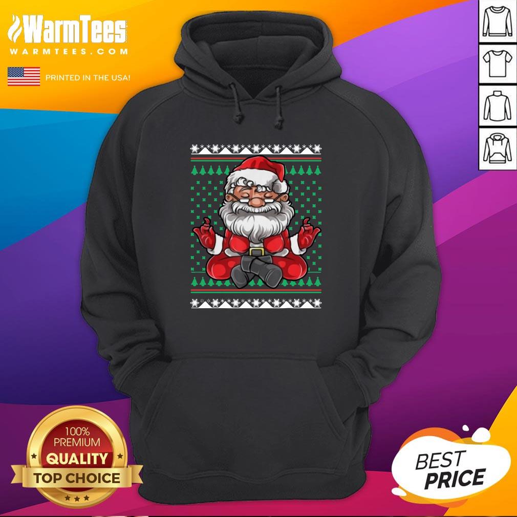 Beautiful Christmas Santa Yoga Shirt