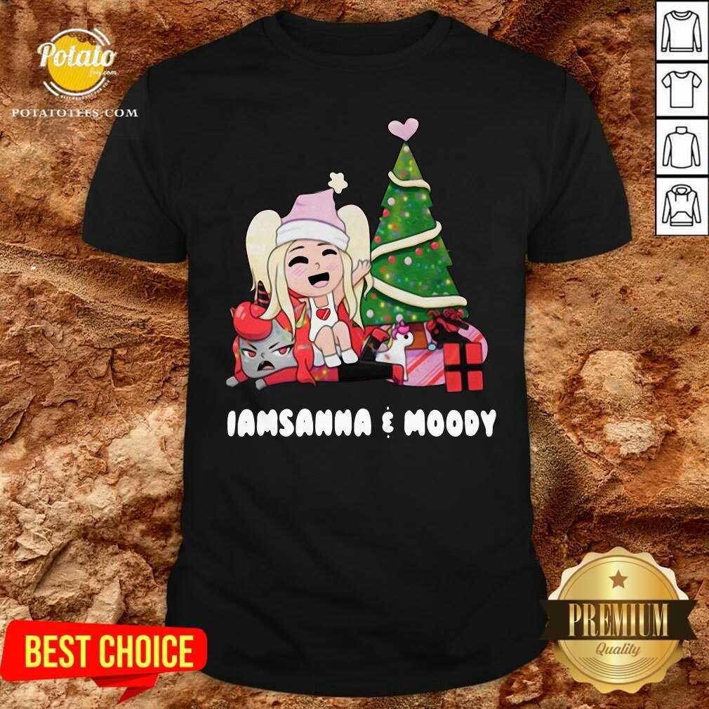 Beautiful I Am Sanna And Moody Christmas Shirt