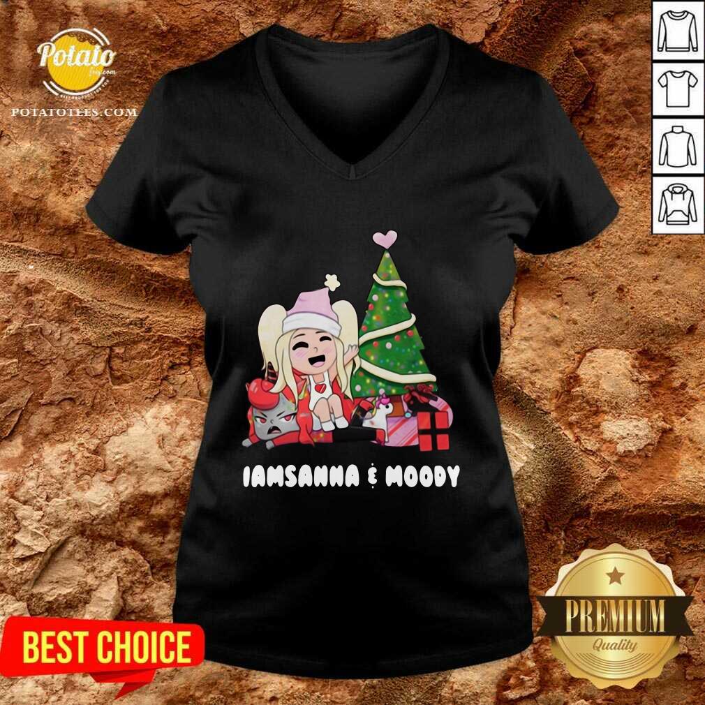 Beautiful I Am Sanna And Moody Christmas Shirt