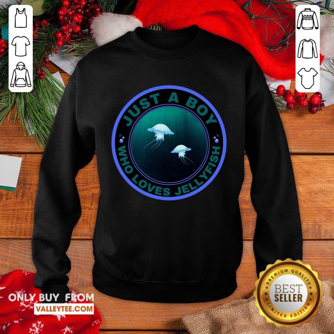 Beautiful Just A Boy Who Loves Jellyfish Just A Boy Who Loves Jellyfish Shirt