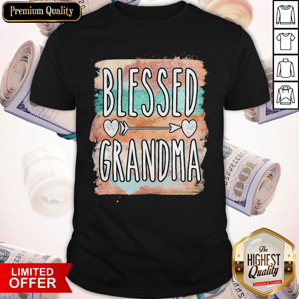 Beautiful Mother Day Blessed Grandma Shirt