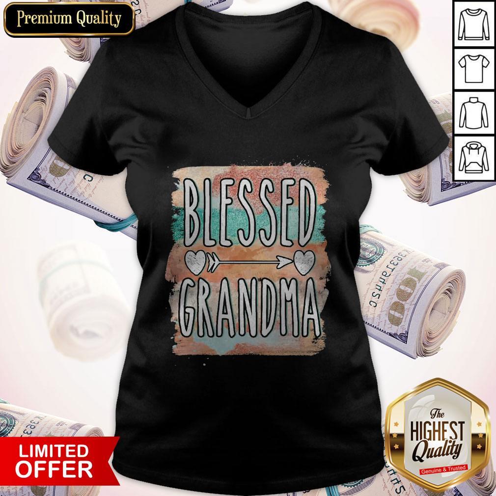 Beautiful Mother Day Blessed Grandma Shirt