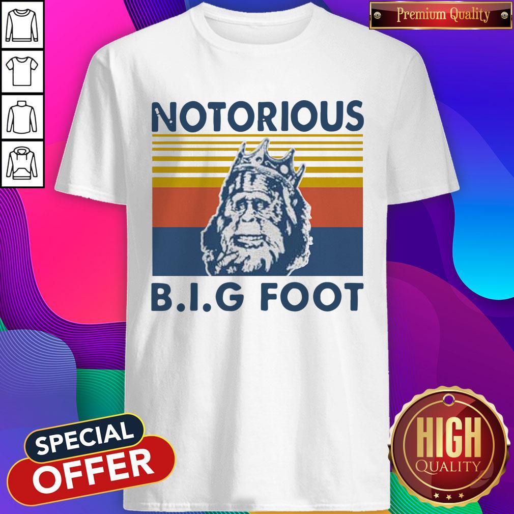 Beautiful Notorious Big Bigfoot Shirt