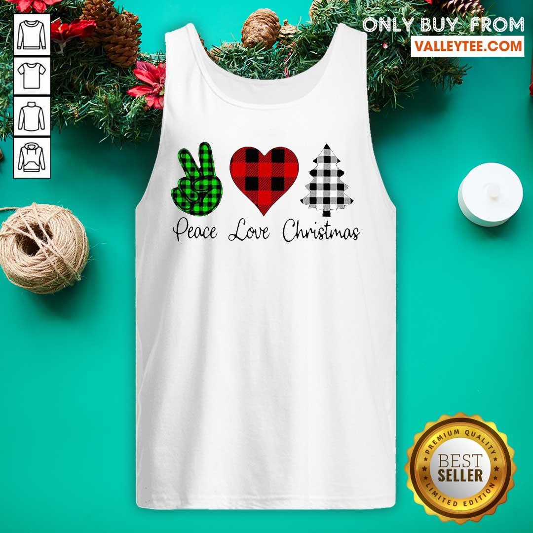 Beautiful Peace Love Christmas Shirt