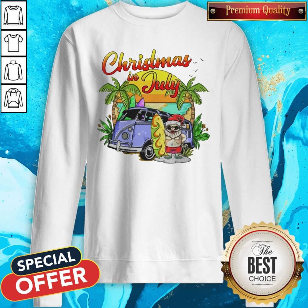 Beautiful Summer Christmas In July Shirt