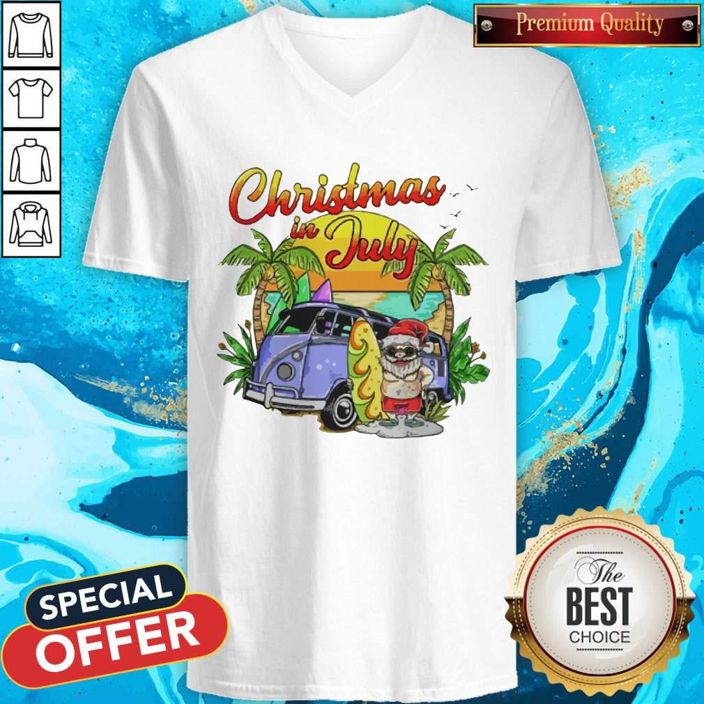 Beautiful Summer Christmas In July Shirt