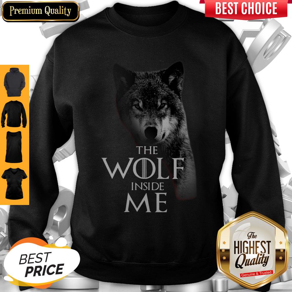 Beautiful The Wolf Inside Me Shirt