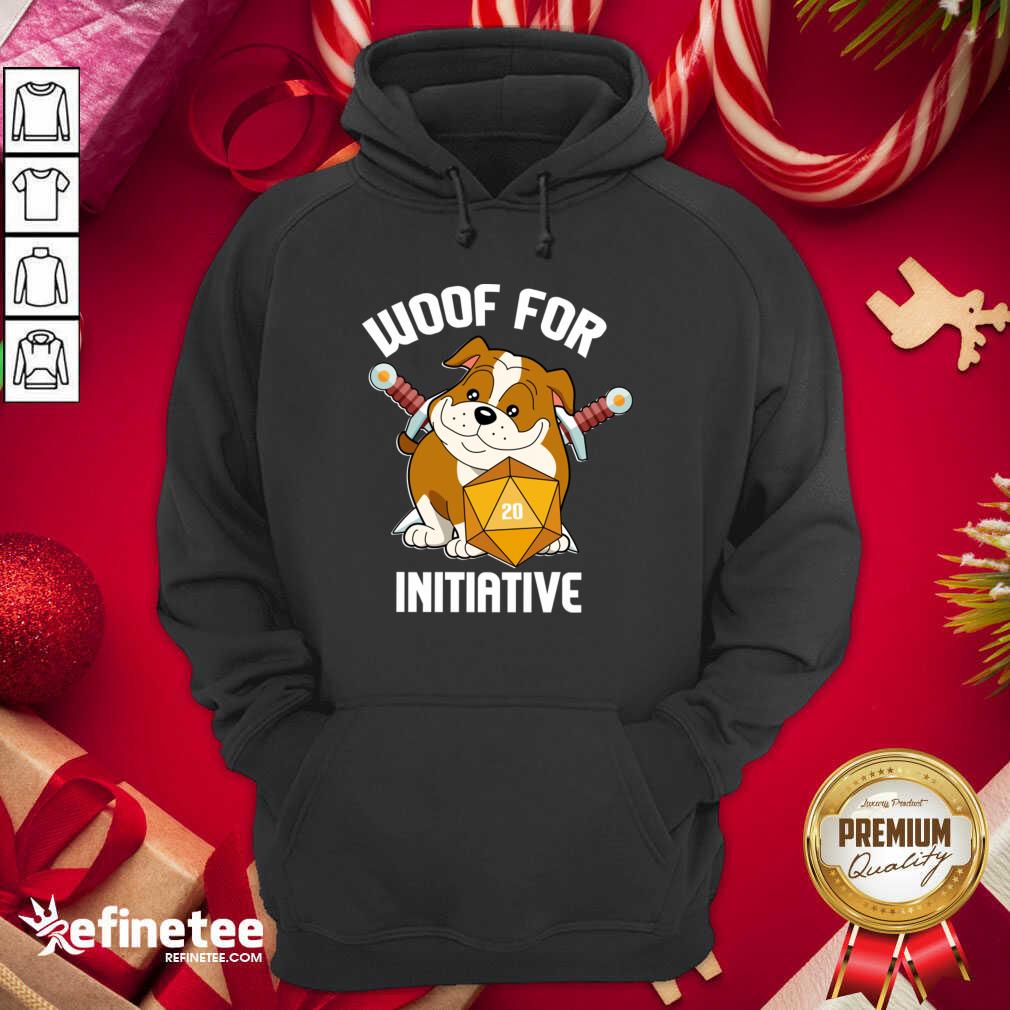Beautiful Woof For Initiative Bulldog D20 Shirt