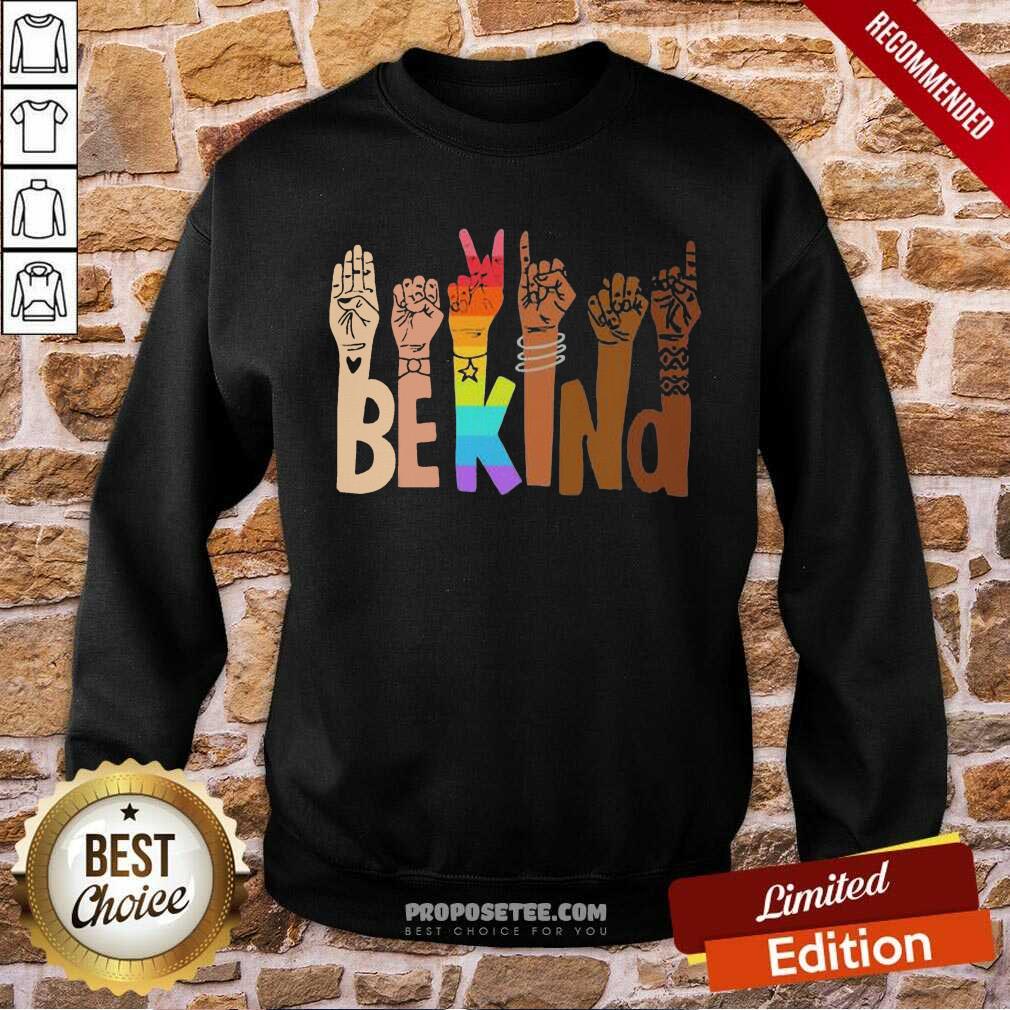 Bekind Hand Juneteenth Day LGBT Shirt