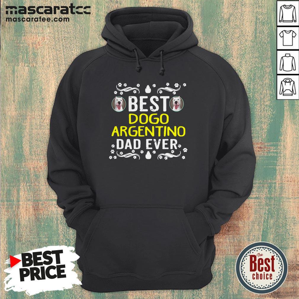 Best Dogo Argentino Dad Ever Shirt