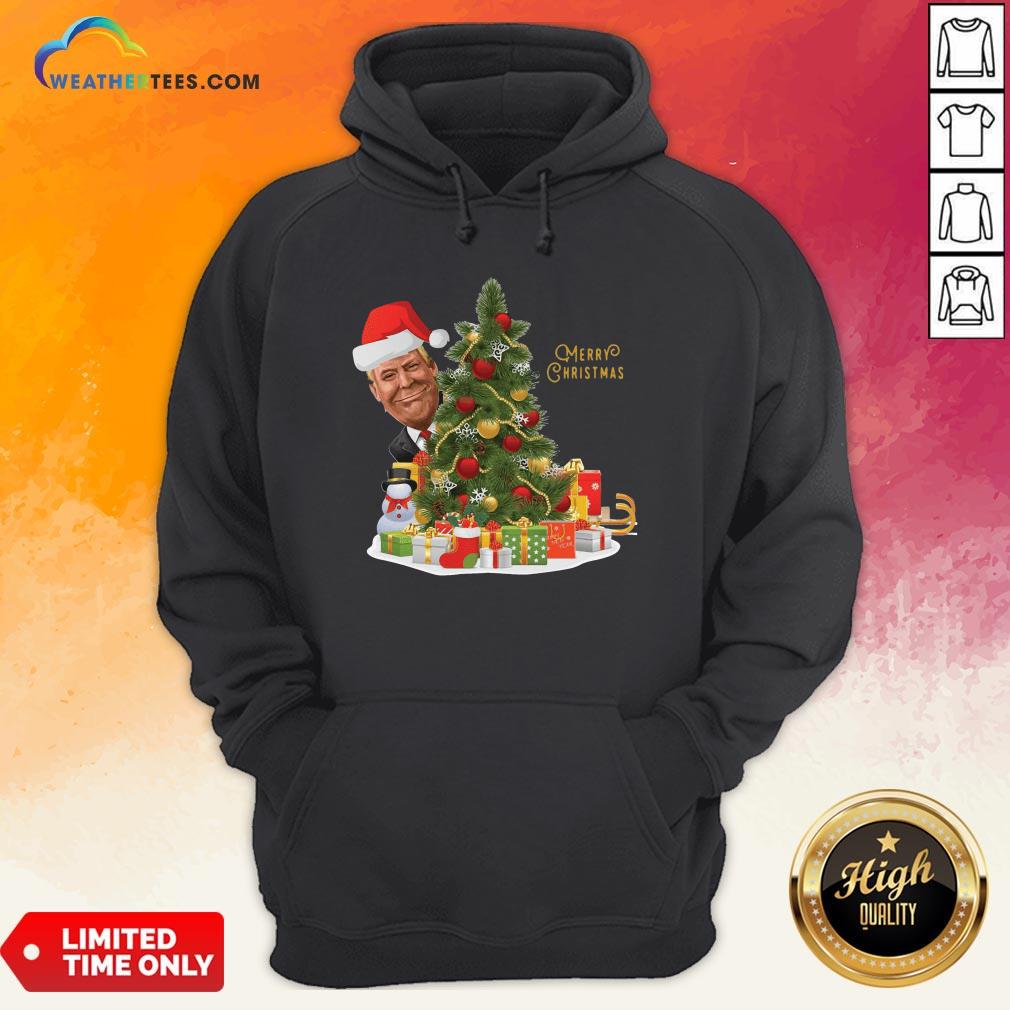 Best Donald Trump Merry Christmas Tree Shirt