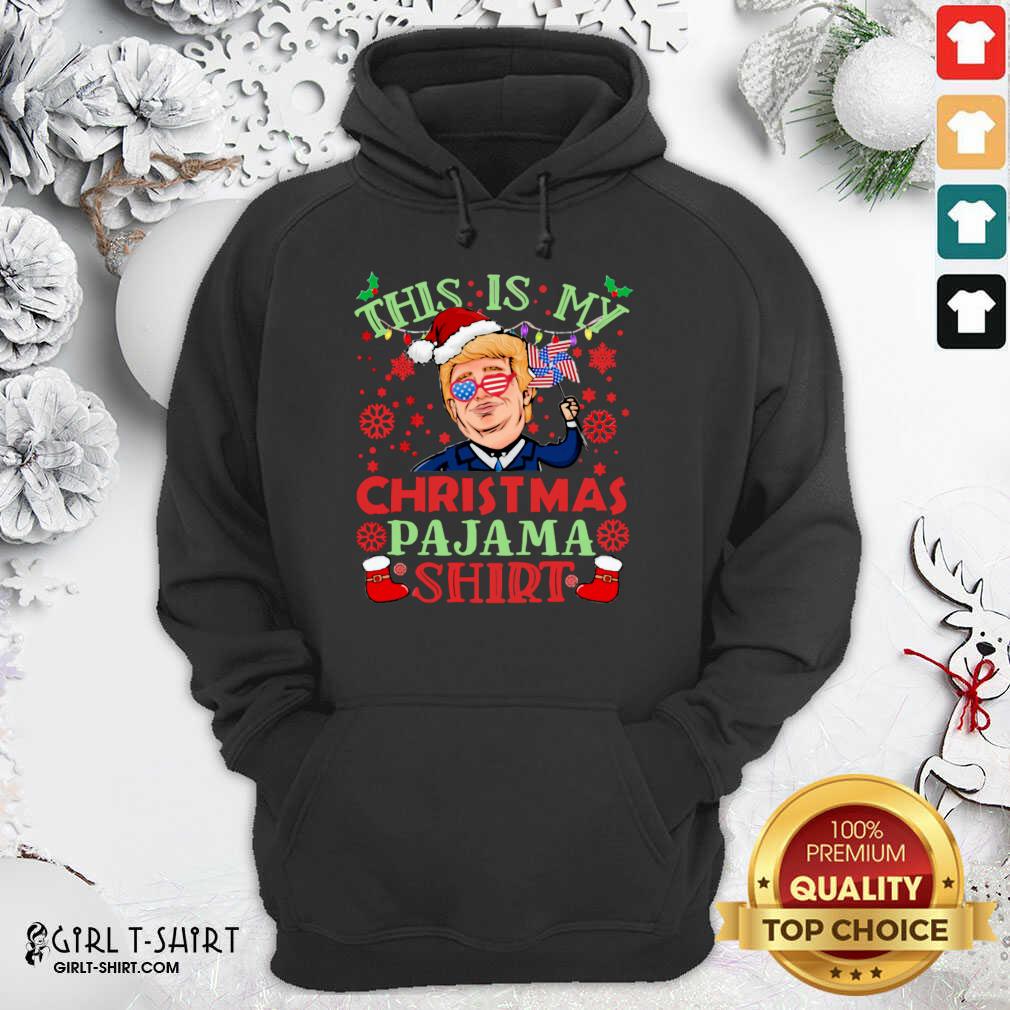 Best Donald Trump This Is My Christmas Pajama American Flag Shirt
