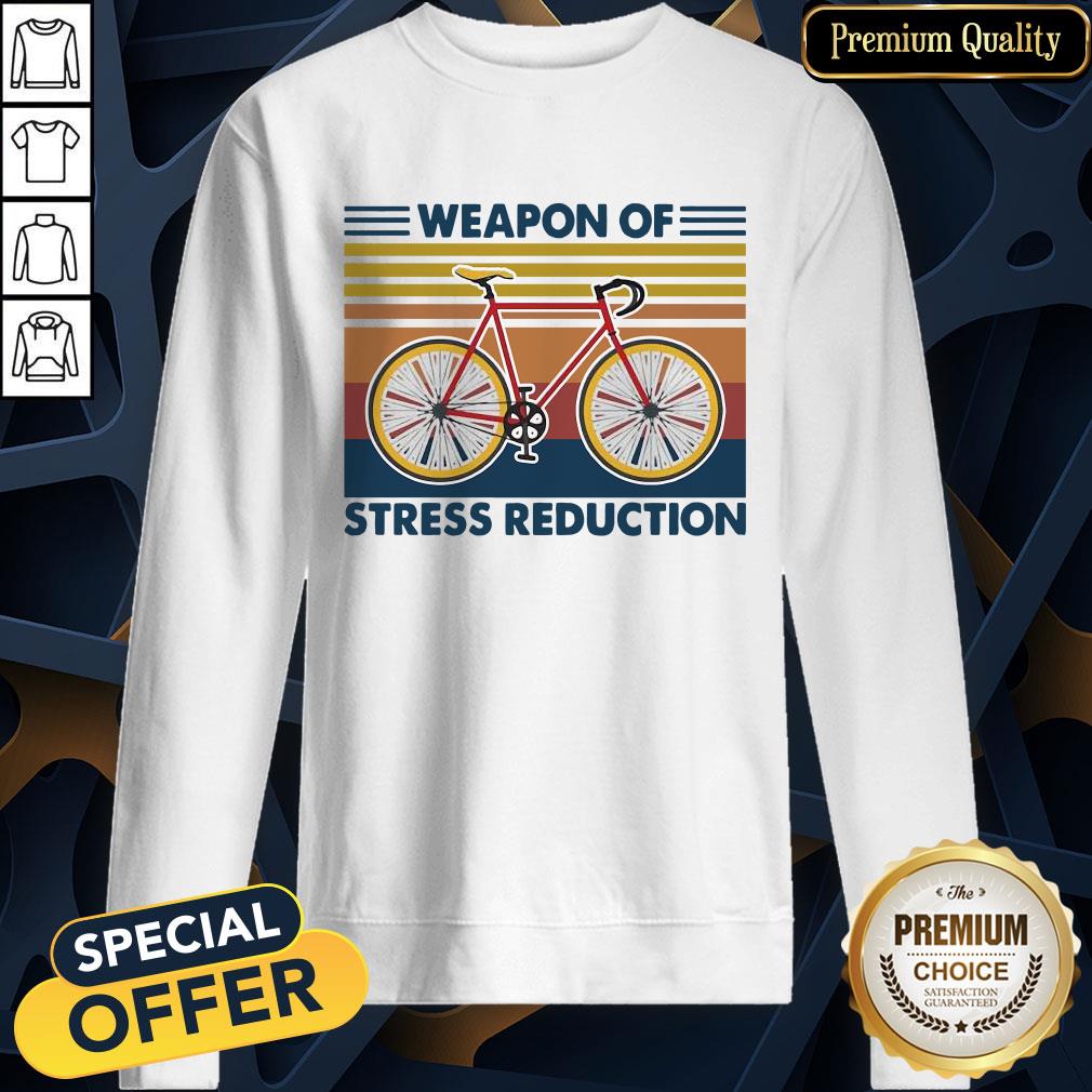 Bicycle Weapon Of Stress Reduction Vintage Shirt