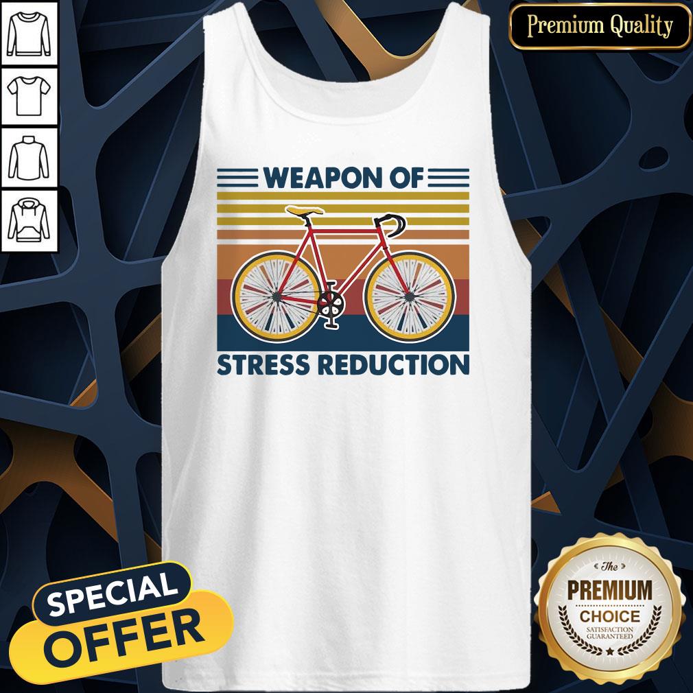 Bicycle Weapon Of Stress Reduction Vintage Shirt