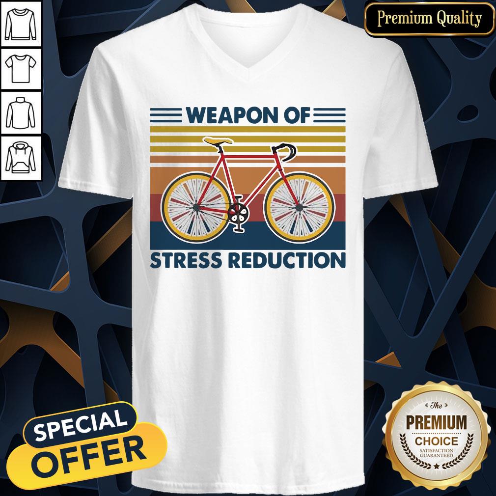 Bicycle Weapon Of Stress Reduction Vintage Shirt
