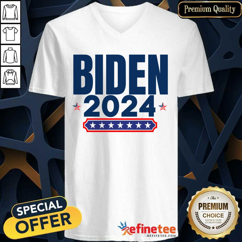 Biden 2024 Stars And Stripes Red White And Blue Shirt
