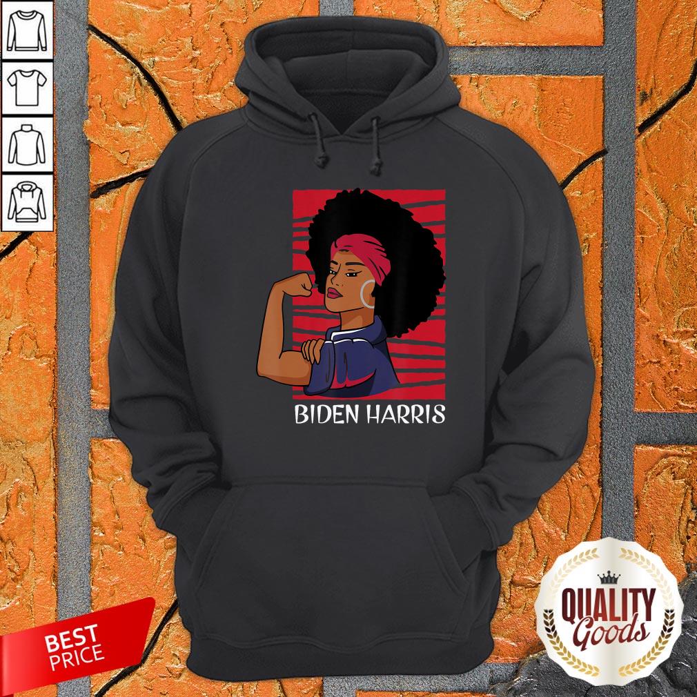 Biden Harris 2020 Black Afro Women Shirt
