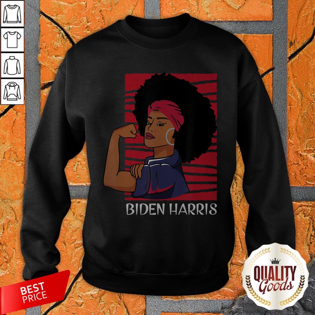 Biden Harris 2020 Black Afro Women Shirt