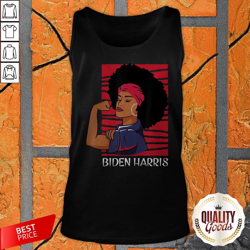 Biden Harris 2020 Black Afro Women Shirt
