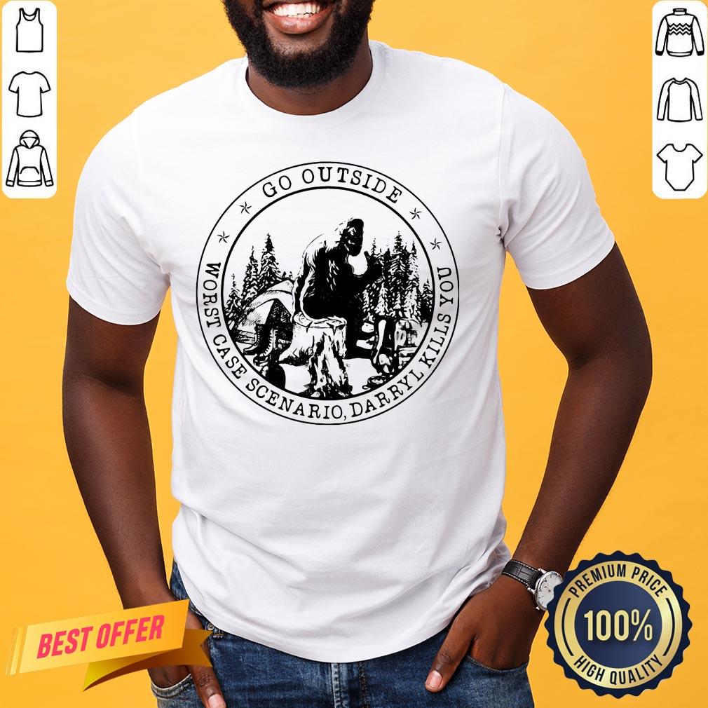 Bigfoot Go Worst Case Scenario Darryl Kill You Shirt