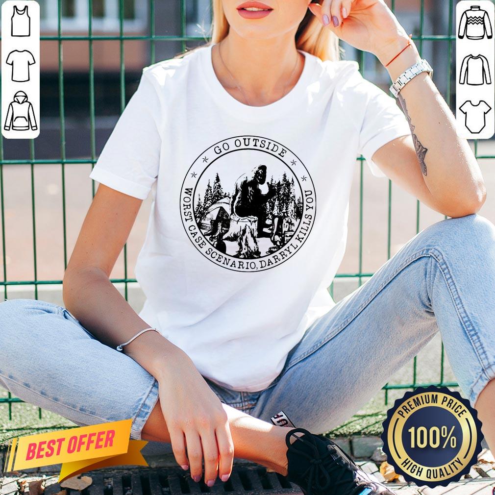 Bigfoot Go Worst Case Scenario Darryl Kill You Shirt