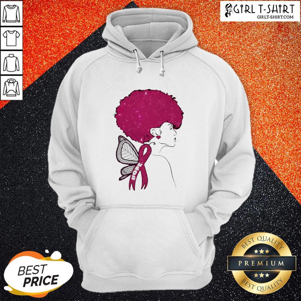 Black Girl Breast Cancer Hope Shirt