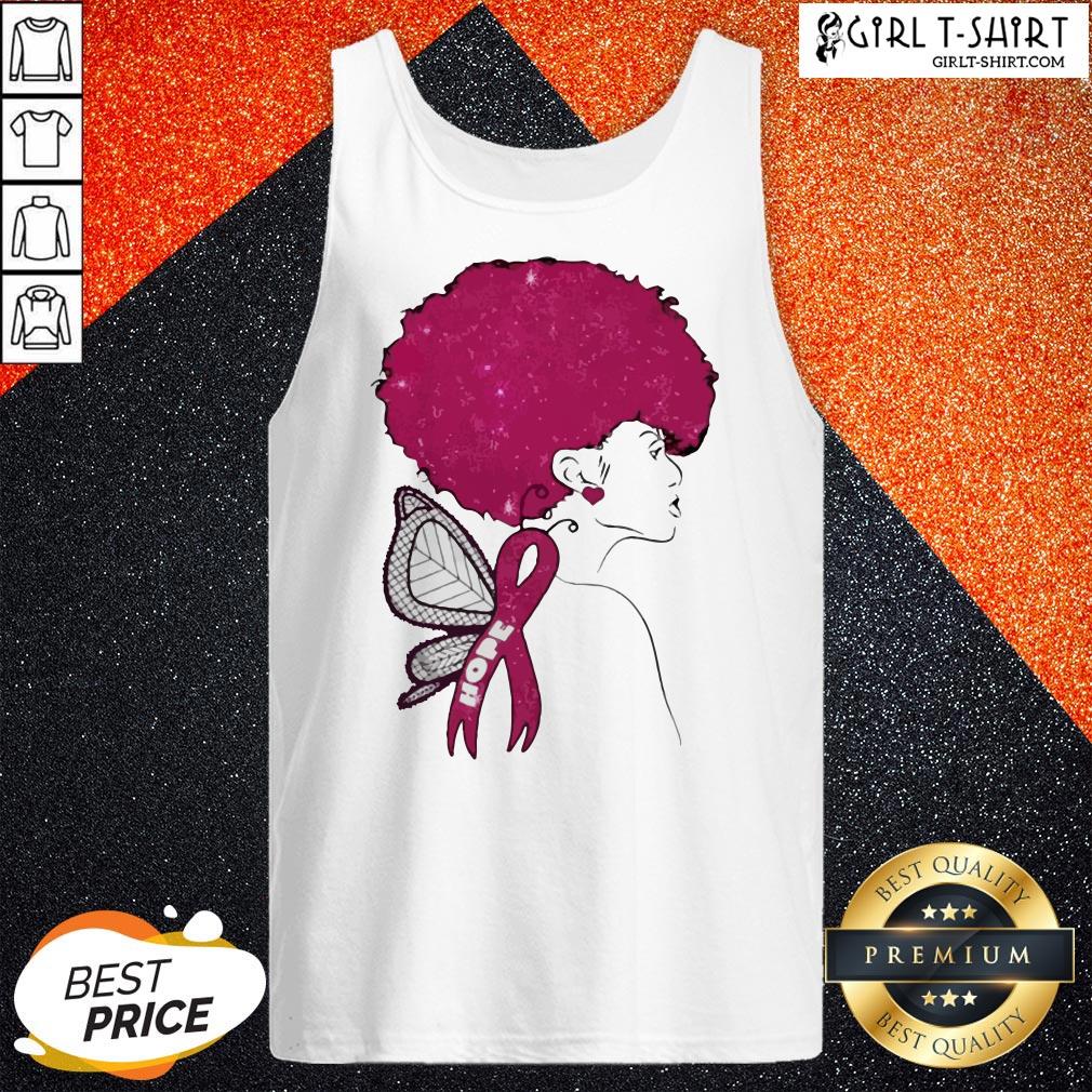 Black Girl Breast Cancer Hope Shirt