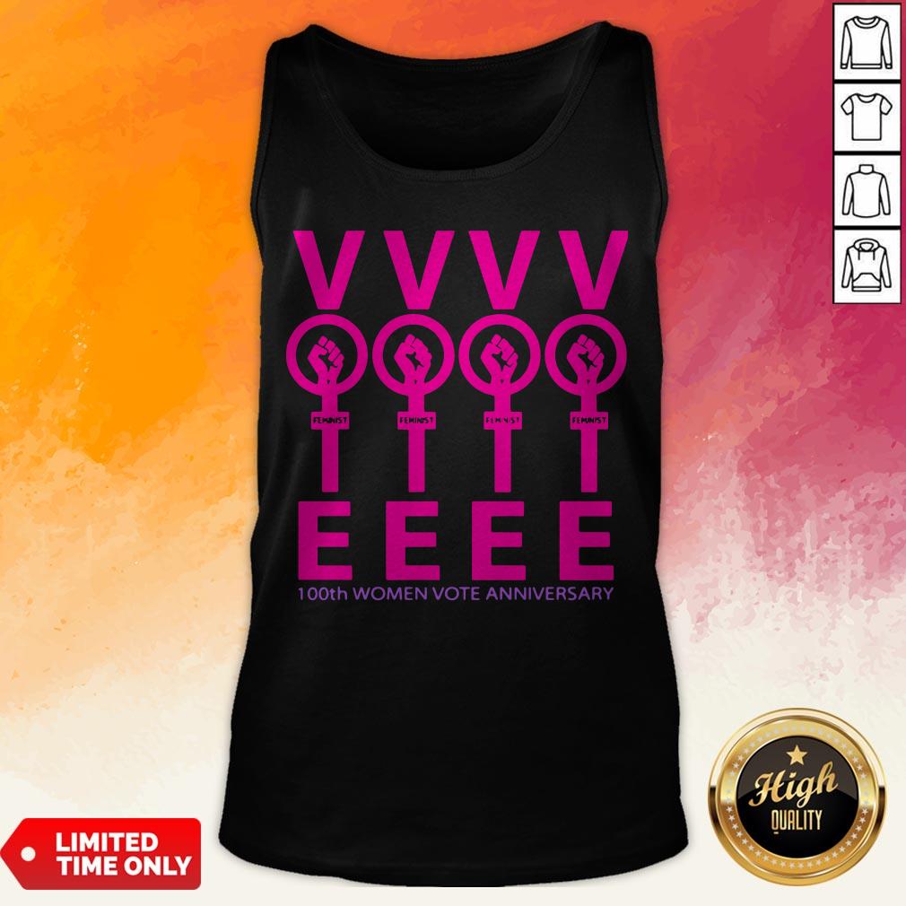 Black Lives Matter Vvvv Eeee 100Th Women Vote Anniversary Shirt