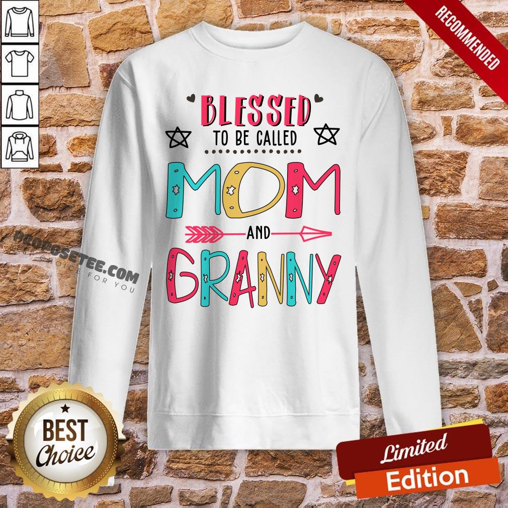 Blessed To Be Called Mom And Granny Mother Day Shirt