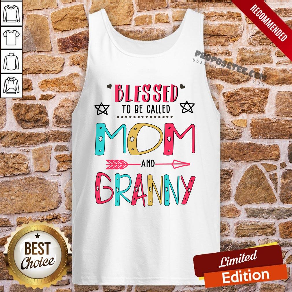 Blessed To Be Called Mom And Granny Mother Day Shirt
